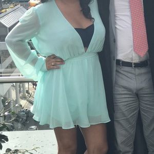 Bebe open back Skater romper